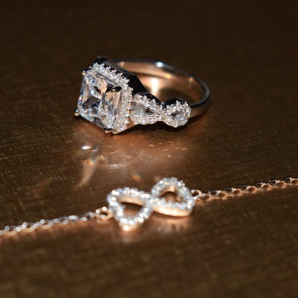 Set for $30 Sterling Silver Ring + Bracelet - Picture 2 of 9